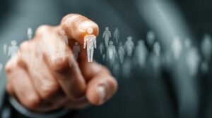 Infografía que muestra datos clave sobre Account-Based Marketing (ABM).